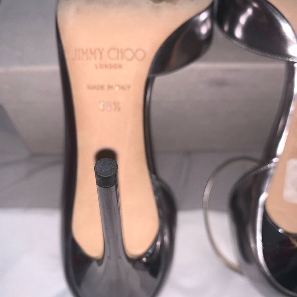 Jimmy Choo Silver Pumps - Picture 6 of 8